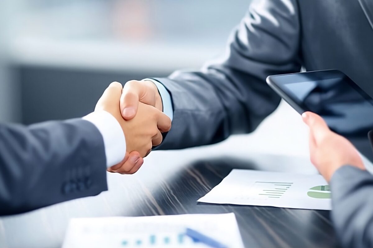 business handshake